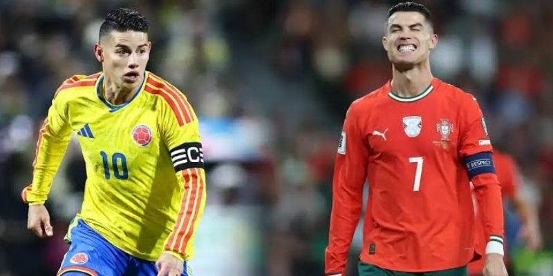 Colombia vs Bồ Đào Nha có lần đầu đối mặt