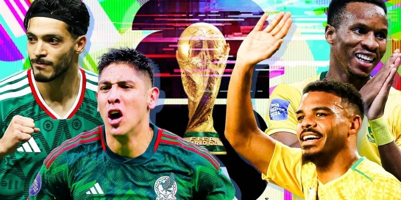 Soi kèo Mexico vs Nam Phi sở hữu phong độ trái ngược